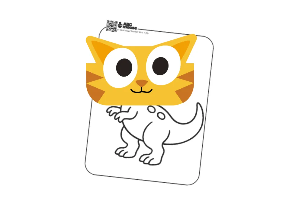 Actividad imprimible de aprendizaje temprano de Meowkids para niños